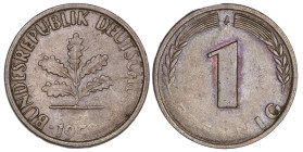 Germany 1 Pfennig Error