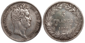 France 5 Francs 1831 W