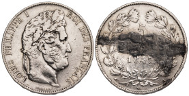 France 5 Francs 1847 A