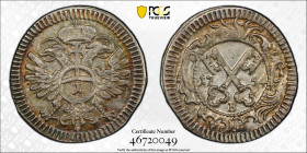 German States Free City of Regensburg 1 Kreuzer 1754 B. PCGS MS 64 RARE