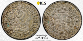 German States TRIER 4 Pfennig (1 Petermännchen) 1669. PCGS MS 62. TOP POP!!! PCGS population in MS 62: 2 (0 Finer) 