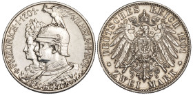 German States Kingdom of Prussia 2 Mark 1901 A