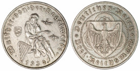 Germany 3 Reichsmark 1930 D