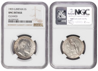 Great Britain 2 Shillings (Florin) 1903. NGC UNC