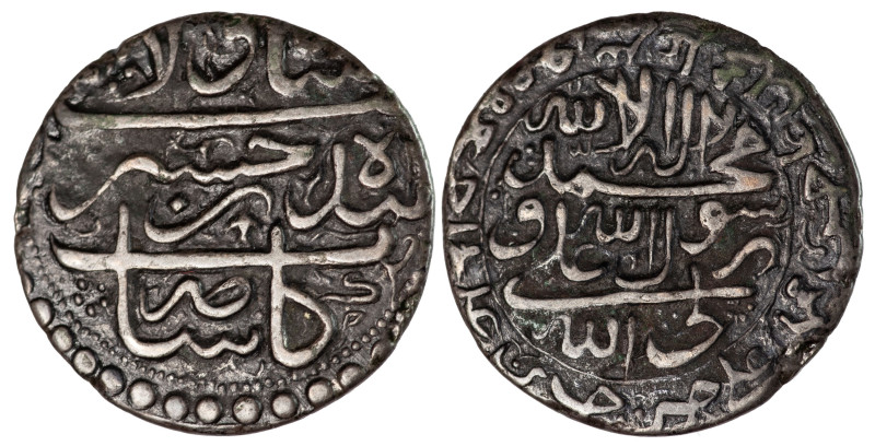 Iran 1 Abbasi 1133-1134 (AH 1721-1722)

KM-282.2a; Shah Sultan Husayn I (1694-...