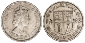 Mauritius 1 Rupee 1956