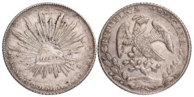 Mexico First Republic 8 Reales 1885