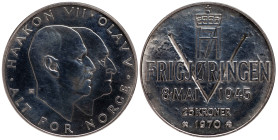 Norway 25 Kroner 1970 AB
