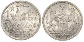 Poland City of Danzig 1 Gulden 1923