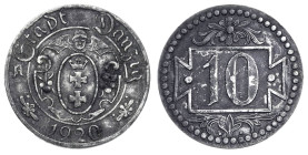 Poland City of Danzig 10 Pfennigs 1920