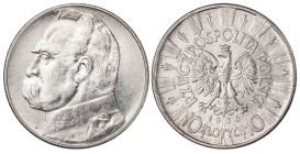 Poland 10 Zlotych 1936