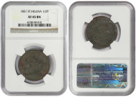 Saint Helena (British) ½ Penny 1821. NGC XF 45
