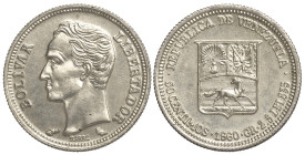 Venezuela 50 Centimos 1960