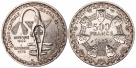 Western African States 500 Francs 1972 CFA