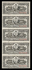 Cuba 20 Centavos 1897 Consecutive Serial