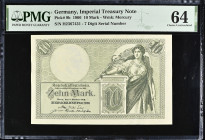 Germany 10 Mark 1906. PMG 64
