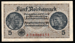Germany 5 Reichsmark Occupation Territories WWII 1940-45