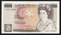 Great Britain 10 Pounds 1984