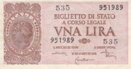Italy 1 Lira 1944