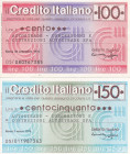 Italy 100, 150 Lire 1977. 2 pcs.