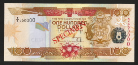 Solomon Islands 100 Dollars 2006-2009 Specimen