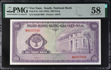 Viet Nam South 200 Dong ND (1958). PMG 58