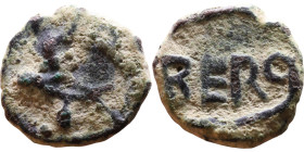 Roman Provincial bronze coin (I-III century)

Weight:9mm 0,55g