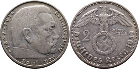 Germany – 2 Reichsmark - 1939

Weight:25mm 8,06g
