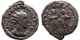 Roman coin – Walerianus (253-260). Bilon Antoninian.

Weight:20mm 3,02g