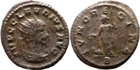 Roman coin – Claudius II Gothicus (268-270) – Bilon Antoninianus

Weight:21mm 3,63g
