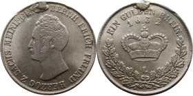 Germany – 1 Gulden - 1832

Weight:30mm 12,75g
