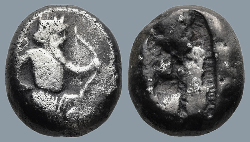 ACHAEMENID EMPIRE. Time of Darios I to Xerxes II (Circa 485-420 BC). Sardes.
AR...