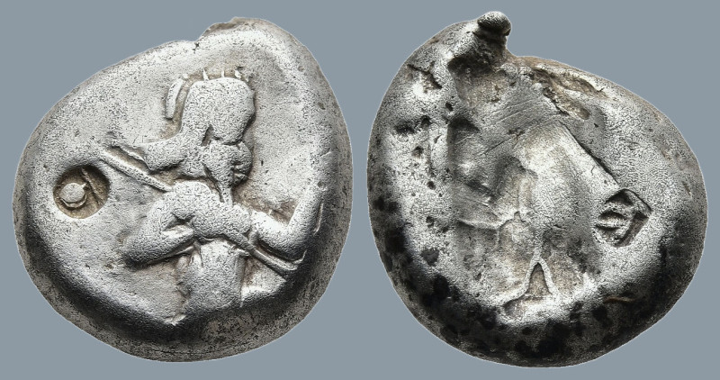 ACHAEMENID EMPIRE. Time of Darios I to Xerxes II (Circa 485-420 BC). Sardes.
AR...