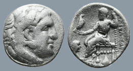KINGS OF MACEDON. Alexander III ‘the Great’ (336-323 BC). Struck under Antigonos I Monophthalmos, circa 310-301. Abydos mint
AR Drachm (16,8mm 3,8g)...