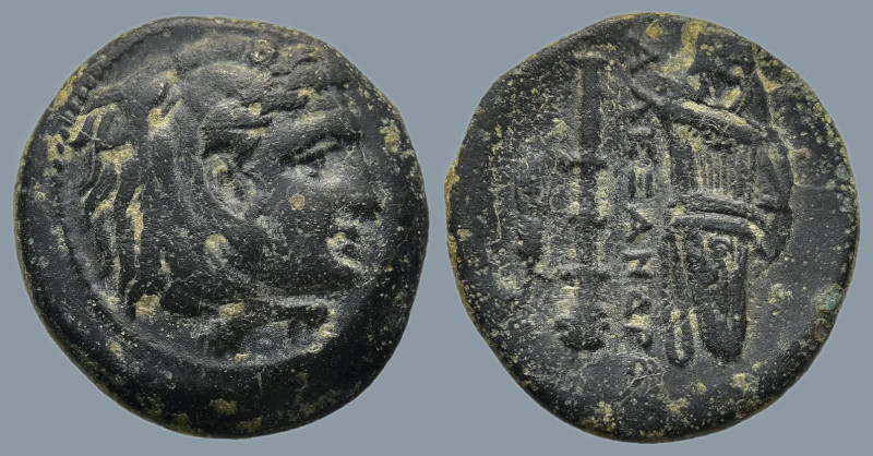 KINGS of MACEDON. Alexander III 'the Great' (336-323 BC). Miletos
AE Unit (18.6...