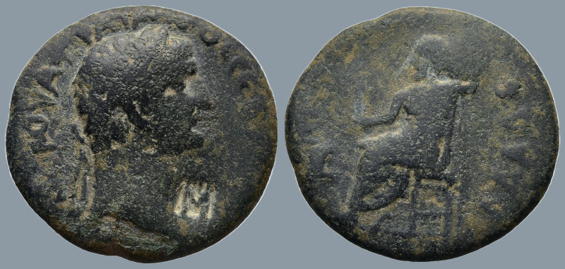 PISIDIA. Adada. Trajan (AD 98-117)
Ae Bronze (26,3mm 9,3g)
Obv: Laureate head ...