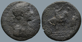 MYSIA. Adramyteum. Commodus (AD 177-192). Publius Aelius Rheginos II, strategos
AE Medallion (33,4mm 18,2g)
Obv: ΑΥΤΟΚΡΑ Κ Λ ΑΥΡΗ ΚΟΜΟΔΟϹ. Laureate-...