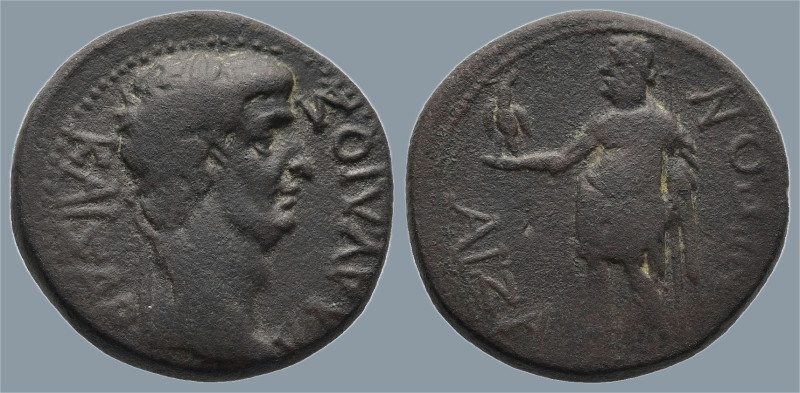 PHRYGIA. Aezanis. Claudius (AD 41-54).
AE Bronze (20,1mm 6,4g)
Obv: ΚΛΑΥΔΙΟΣ Κ...