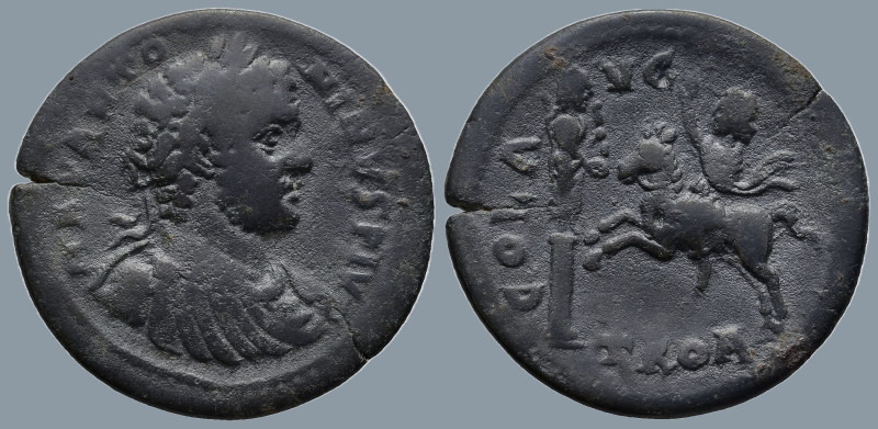 TROAS. Alexandria. Caracalla (AD 198-217)
AE Bronze (26,4mm 6,9g)
Obv: M AV AN...
