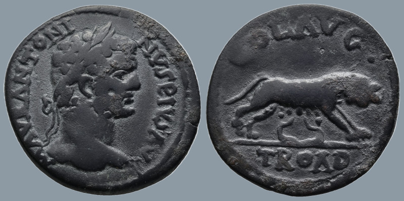TROAS. Alexandria. Caracalla (AD 198-217)
AE Bronze (24,6mm 8,4g)
Obv: M AVR A...