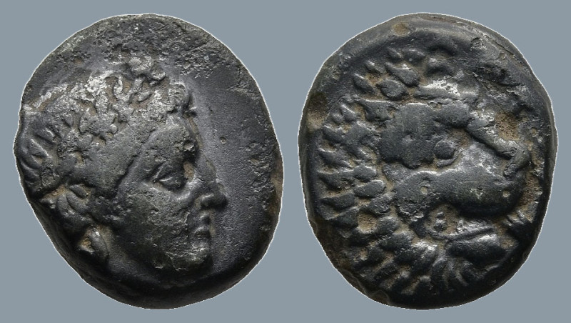 TROAS. Antandros. (4th-3rd centuries BC)
AE Bronze (10,6mm 1,7g)
Obv: Laureate...