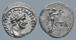 CAPPADOCIA. Caesarea. Hadrian (AD 117-138).
AR Hemidrachm (14,5mm 1,8g)
Obv: AYTO KAIC TPAI AΔPIANOC CЄBACT. Laureate bust right, with slight draper...