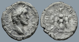 CAPPADOCIA. Caesarea. Antoninus Pius (AD 138-161).
AR Drachm (18,1mm 2,7g)
Obv: ΑΥΤΟΚΡ ΑΝΤωΝΕΙΝΟϹ ϹΕΒΑϹΤΟϹ. Laureate head of Antoninus Pius, right....
