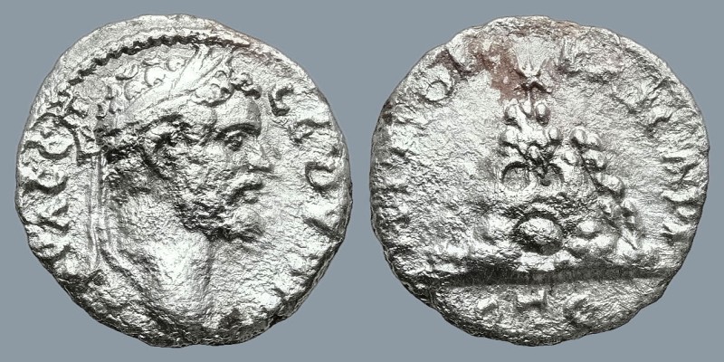 CAPPADOCIA. Caesarea. Septimius Severus (AD 193-211)
AR Drachm (17,8mm 2,5g)
O...