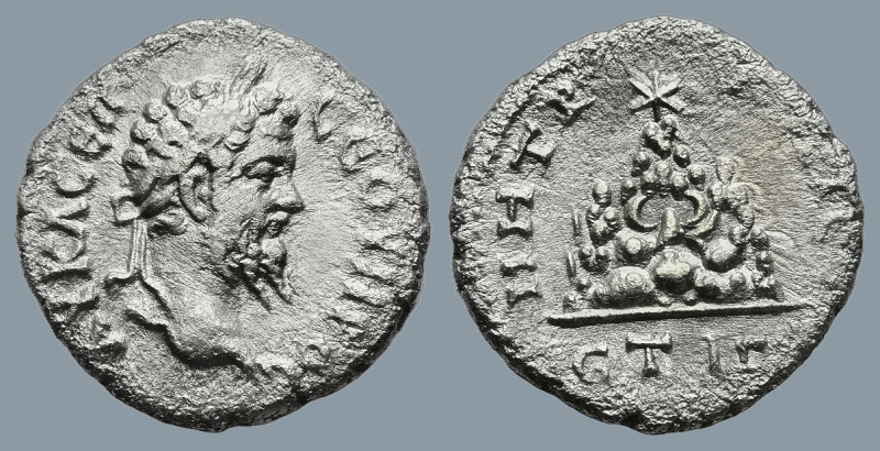 CAPPADOCIA. Caesarea. Septimius Severus (AD 193-211)
AR Drachm (18mm 2,7g)
Obv...