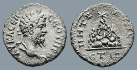 CAPPADOCIA. Caesarea. Septimius Severus (AD 193-211)
AR Drachm (18mm 2,7g)
Obv: ΑΥ Λ ϹΕΠ ϹΕΟΥΗΡΟϹ. Laureate head right.
Rev: ΜΗΤΡ ΚΑΙϹΑΡ ΕΤ IΓ. Mou...