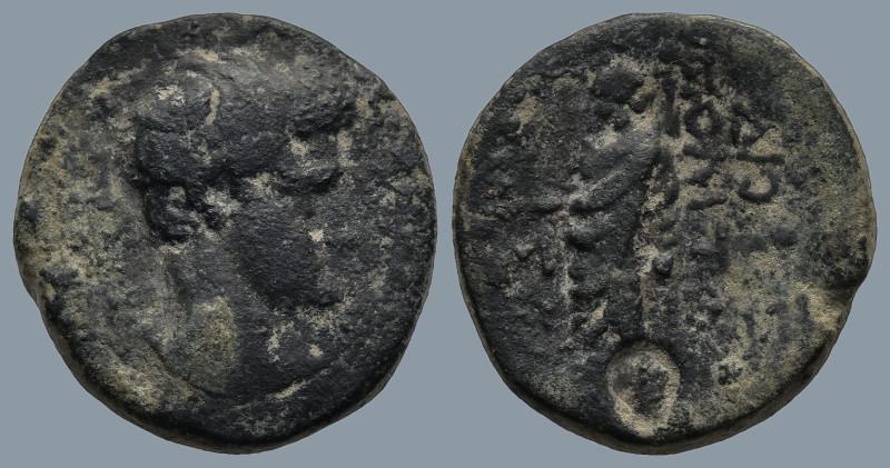 PHRYGIA. Laodicea ad Lycum. Tiberius (AD 14-37). Pythes II, magistrate
AE Bronz...
