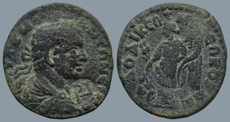 PHRYGIA, Laodicea ad Lycum. Caracalla (AD 198-217)
AE Bronze (22,9mm 5,6g)
Obv...