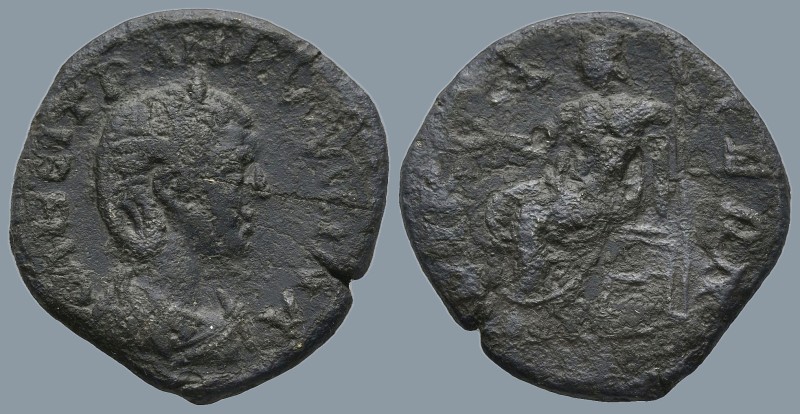 BITHYNIA. Nicaea. Tranquillina, Augusta (AD 241-244)
AE Bronze (23,5mm 6g)
Obv...