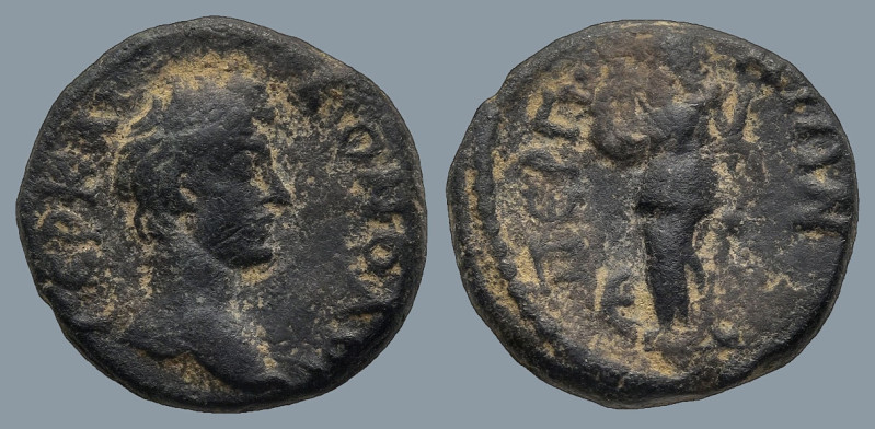 PAMPHYLIA, Perge. Commodus (AD 177-192)
AE Bronze (14,2mm 2,3g)
Obv : ΓΕΡ ΚΑΙ ...